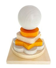 Hess Stapelturm Natur orange