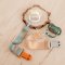 CANPOL BABIES Set symmetrischer Berge Silikonschnuller 6-18m 2 Stück grün