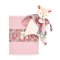 Doudou Gift Set Dummy Holder Toy Fawn Boh'aime 20 cm