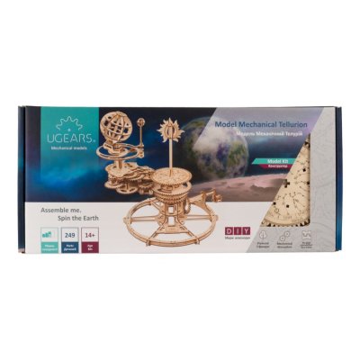 Ugears 3D Holzmechanik Puzzle Tellurium