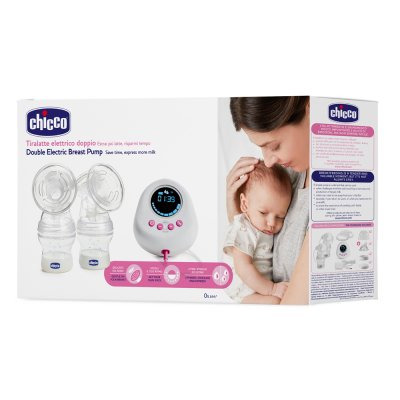 CHICCO Pompă de lapte matern duo electrică Dublu roz