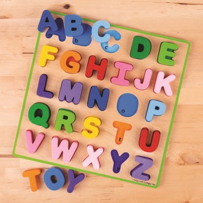 Bigjigs Baby Alphabet Lettres majuscules