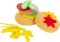 small foot Stoff-Hamburger mit Pommes
