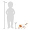 small foot Jouet à tirer en bois Chien avec des oreilles bruissantes