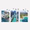 Puzzle Galison Vistas Aéreas dos EUA 3×120 peças