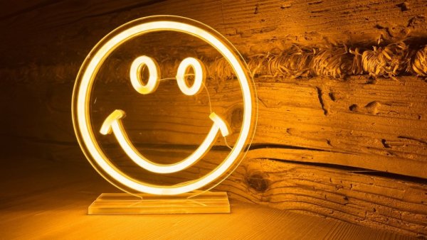 2Kids Toys LED NEON LIGHT lampka Smajlík