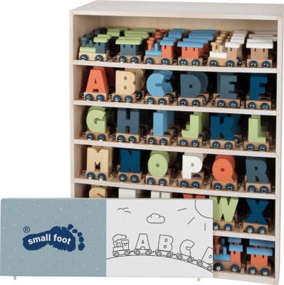 small foot Polar Train Alphabet Display 180 pcs