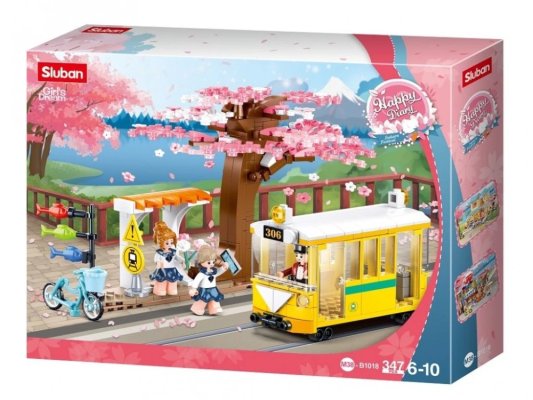 Sluban Girls Dream M38-B1018 Tramway urbain