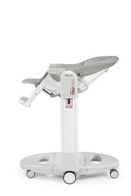 PEG PÉREGO Esszimmerstuhl Tatamia Follow Me Wonder Grey 2022 + gratis Stange