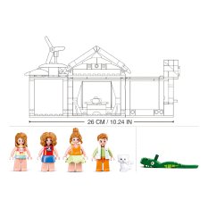 Sluban Girls Dream M38-B0822 Our New House