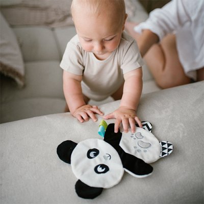 BABYONO Zabawka przytulanka Panda Polly 3m+