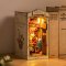 RoboTime 3D Puzzle Buchstütze Miniatur Haus Bastelei Blumen-Ecke
