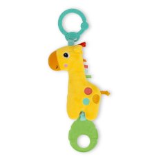 BRIGHT STARTS Zenélő játék C-gyűrűvel Tug Tunes™ zsiráf 0h+