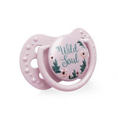 LOVI Schnuller Silikon dynamisch Wild Soul 0-3 m 2 Stk. Mädchen