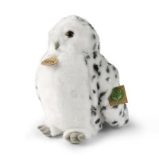 Rappa Coruja de pelúcia/coruja-das-neves com cabeça giratória 28 cm ECO-FRIENDLY