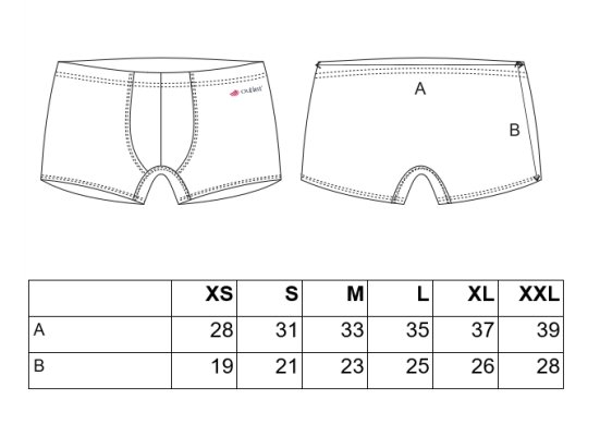 Moške boksarice tanke ploski šiv Outlast® - tm.lišaj