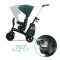 KINDERKRAFT SELECT Dreirad Easytwist Midnight Green, Premium