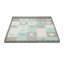KINDERKRAFT Tappetino puzzle in schiuma Luno Shapes 185 x 165 cm Menta, 30 pz, Premium