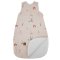 Schlafsack aus ECO-Baumwolle MEDIUM My Farm Powder Pink 50x75 cm 2,5 TOG