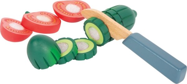 small foot Set de ensalada con verduras para cortar Fresh