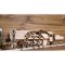 Ugears 3D Holzmechanik Puzzle V-Express Dampflokomotive 4-6-2 mit Tender