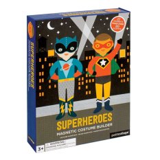 Petit Collage Puzzle magnetyczne - Superbohaterowie