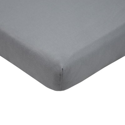 EKO Lenzuolo con jersey di gomma grigio 120x60 cm