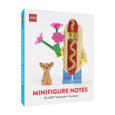 Chronicle Books LEGO® Notes 20 notas autocolantes para mini figura
