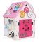 2Kids Toys Activity Board Häuschen Rosa