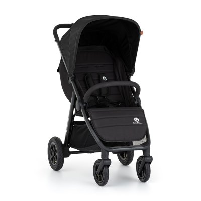 PETITE&MARS Kočárek sportovní Airwalk2 Perfect Black + PETITE&MARS fusak Jibot