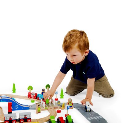 Bigjigs Rail Ferrovia e strada