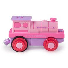 Bigjigs Rail Elektrische Lokomotive Starke Rosa