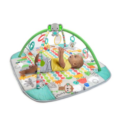 BRIGHT STARTS 5-in-1-Spieldecke nach Ihren Wünschen, Ballspiel ™ Totally Tropical ™ 0 m+