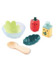 SKIP HOP Zestaw do kąpieli Tub to table café 12m+ - Zabawna sałatka