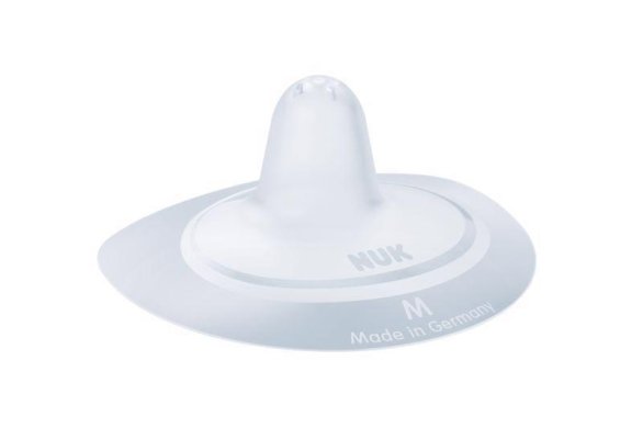 Bouclier de mamelon NUK SI + boîte, 2 pcs, M