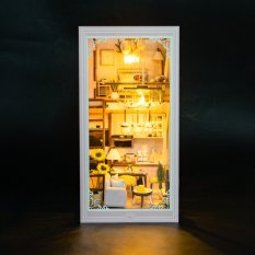 2Kids Toys 3D puzzle Uporabnik za knjige Ružičasti dvoetažni stan