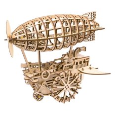 Puzzle 3D en bois mécanique RoboTime - Dirigeable fantastique