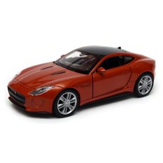 Welly Jaguar F-Type Coupe 1:34 mörkorange