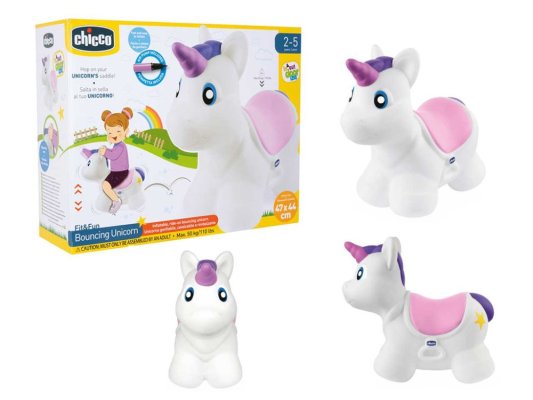 CHICCO Jednorożec dmuchana skakanka 24m+