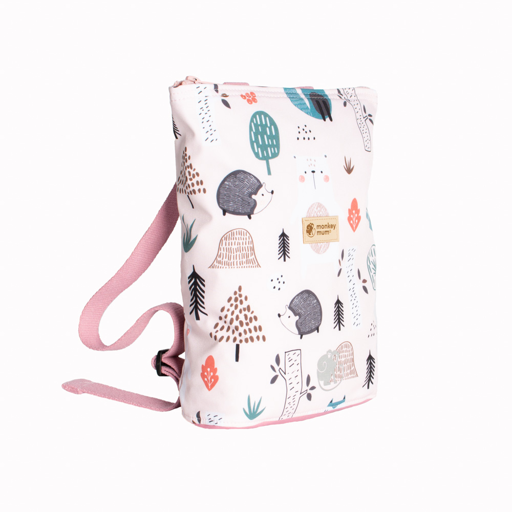 Softshell toddler backpack Monkey Mum® - Daily animals :: Monkey Mum