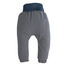 Detské softshellové nohavice s membránou Monkey Mum® - Tajuplný výlet