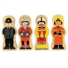 Bigjigs Toys Wooden Professions Puzzle