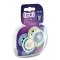 LOVI Schnuller Silikon dynamisch Night&Day 6-18m 2St Junge