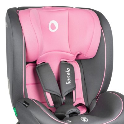 LIONELO Bilbarnstol Bastiaan i-Size (40-150 cm) Pink Baby