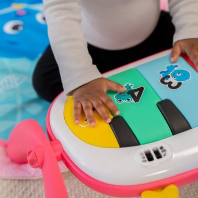 BABY EINSTEIN Spieldecke mit Aktivitäten 4-in-1 Kickin' Tunes™ Jellyfish Jamboree™ 0m+