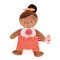 Doudou Jolijou Lalka 18 cm pomarańczowa