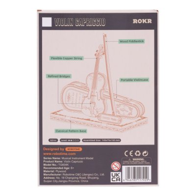 RoboTime 3D houten modelbouwpakket Viola