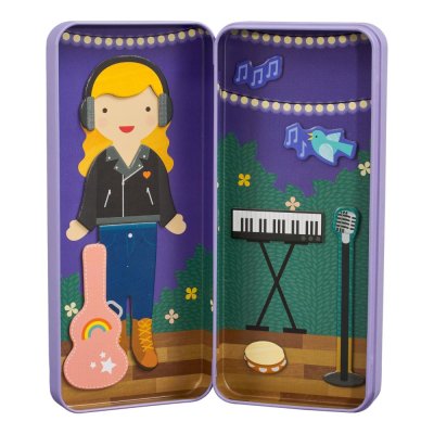 Petit Collage Magnetiskt pussel Musiker