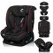 LIONELO Car Seat Aart i-Size (40-150 cm) Black Carbon Red