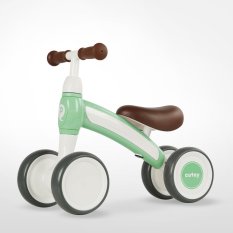 QPLAY Bicicleta sin pedales Cutey Green, edad 1-3 años